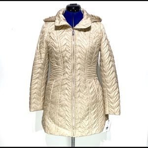 Via Spiga Zig-Zag Quilted Jacket